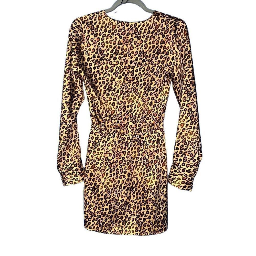 Zara animal print mini dress XS‎ - Picture 3 of 7